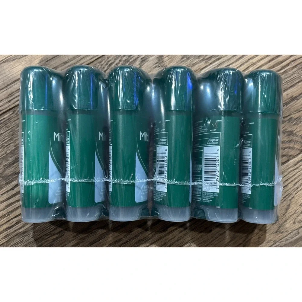 6 - MITCHUM - Men 48HR - UNSCENTED Deodorant - GEL - Triple Odor Defense 2.25oz